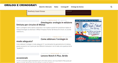Desktop Screenshot of orologiecronografi.com